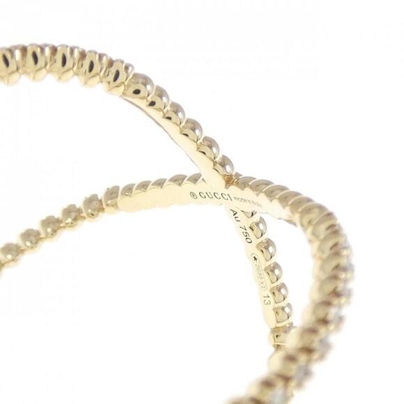 GUCCI Yellow Gold Diamond Ring - Picture 4 of 5